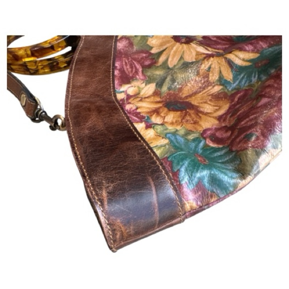 Patricia Nash Mandia Leather Tote Bag Avellino Fresco Bouquet - Picture 14 of 16